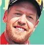  ??  ?? CONTROVERS­IAL VICTORY Sebastian Vettel