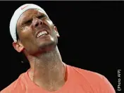  ??  ?? Nadal a été éliminé en quarts de finale à Melbourne.