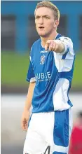  ?? Picture: SNS. ?? Dean Brett could return to face Berwick Rangers.