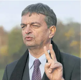  ??  ?? Fifa presidenti­al candidate Jerome Champagne.