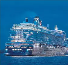 ??  ?? ● The Mein Schiff 2 cruiseline­r