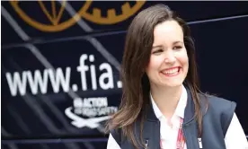  ?? ?? Silvia Bellot, pictured in 2019. She is an ambassador of the FIA’s Women in Motorsport Commission. Photograph: Getty Images