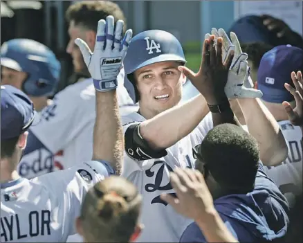  ?? Robert Gauthier Los Angeles Times ?? DODGERS SHORTSTOP Corey Seager, who strained his left hamstring June 11 against the Angels, is back healthy again and will return to the lineup today against the Boston Red Sox. Seager had eight home runs and 38 RBIs before going on the injured list.