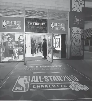  ?? STREETER LECKA, GETTY IMAGES ?? Charlotte is hosting an NBA All-Star Game that was scheduled to be played in the city in 2017.