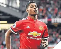  ??  ?? Manchester United’s Marcus Rashford.