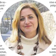  ?? Rafel Duran ?? Mireia García Contreras, autora de ‘Las palabras calladas’, en La Jonquera, el pasado lunes.