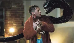  ?? Sony Pictures ?? Tom Hardy in “Venom: Let There Be Carnage.”