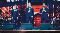  ?? COURTESY OF SIMONE CECCHETTI ?? The Italian trio, Il Volo is presenting a special called “Il Volo — Tribute to Ennio Morricone,” which airs at 9:30 p.m. Saturday, Nov. 27 on New Mexico PBS.