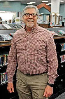  ?? James Leigh) (The Sentinel-Record/ ?? Attorney Merek Rowe was elected the new chair of the Garland County Library Board during its regular meeting Monday.