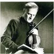  ?? FOTO: WARNER ?? Yehudi Menuhin gründete den Verein „Live Music Now“.