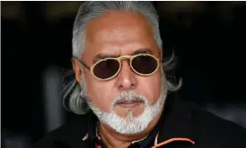  ??  ?? Vijay Mallya who called himself the King of the Good Times. Photograph: Andrej Isakovic/ AFP/Getty Images