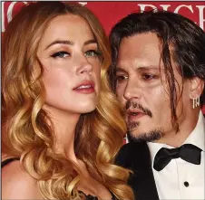  ??  ?? Estranged: Depp and Heard were married 1 months