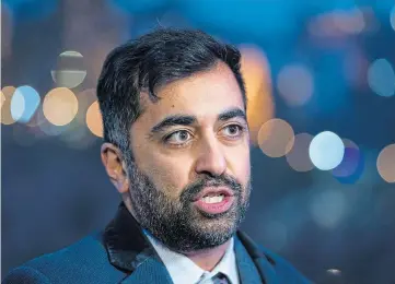  ?? ?? ‘DON’T FORCE OUR HAND’: Health Secretary Humza Yousaf has pleaded with the UK Government not to hamper the Scottish Covid-19 effort.