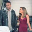  ?? JUSTIN LUBIN, NBC ?? Marlon (Marlon Wayans) and Ashley (Essence Atkins) try to get along.