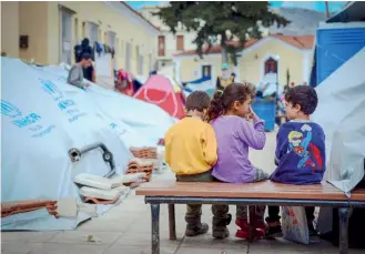  ??  ?? So far, NGOs on the Greek islands have been bankrolled by the European Union’s ECHO humanitari­an program.