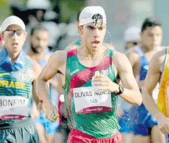  ?? CORTESÍA: FMAA ?? Andrés Olivas es una promesa de medalla para México en París 2024