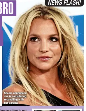 Britney’s Bro Helps Heal Family Rift - Pressreader