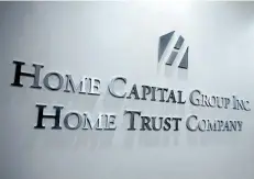  ?? POSTMEDIA NETWORK FILES ?? The Toronto offices of Home Capital Group in Toronto.