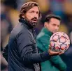  ??  ?? Debuttante Andrea Pirlo, 41 anni