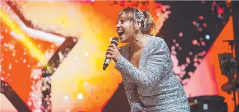  ?? Picture: DAVID HANCOCK ?? Jessica Mauboy performs at the National Indigenous Music Awards (NIMA) 2019 in Darwin. The arts in general need to be part of the Territory’s COVID-19 recovery effort