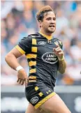  ??  ?? Ten out of 10: Danny Cipriani’s link-up play at fly-half has been outstandin­g