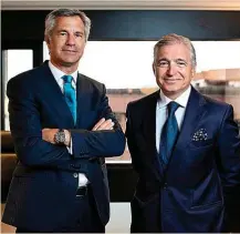  ?? ?? David Vila, CEO de Renta, y Luis Hernández de Cabanyes, presidente.