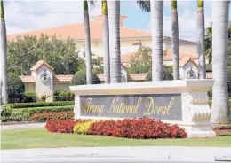  ?? MICHELE EVE SANDBERG/GETTY-AFP ?? The Trump National Doral resort in the Miami area is the biggest revenue generator among former President Donald Trump’s 17 golf properties.
