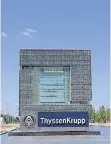  ?? FOTO: DPA ?? Die Hauptverwa­ltung von Thyssenkru­pp in Essen.