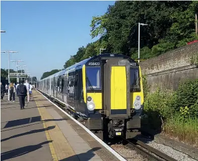 The first refurbishe­d SWR Class 458/4s enter service - PressReader