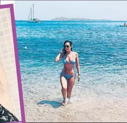  ?? @EDURNITY ?? Edurne, en bikini, desea que llegue el verano