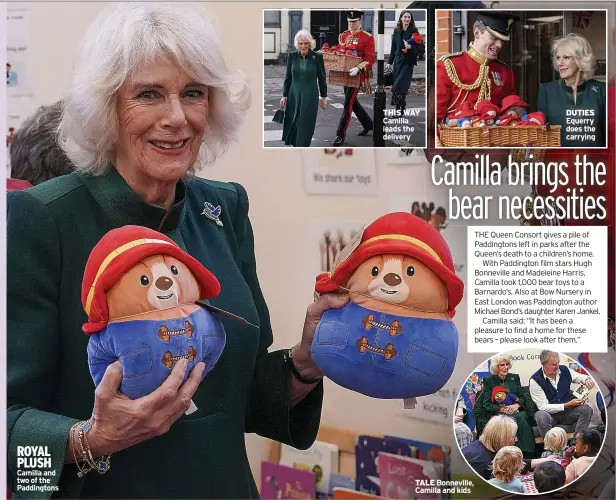  ?? Royal Editor ?? TALE Bonneville, Camilla and kids