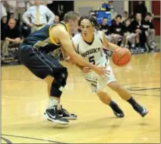  ?? File photo by John Gleeson ?? CR South was led in win over Abington by senior Christian Crane, who had 10 points in the fourth quarter and a game-high 27 points.