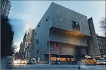  ??  ?? A new admissions policy announced by the Met will allow threeday access to all three Met locations, including the Breuer building.