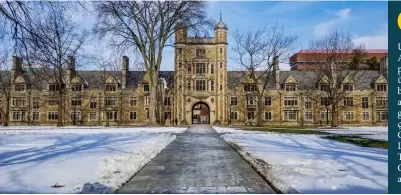  ?? ?? 4 UNIVERSITY OF MICHIGAN
University of Michigan, ABD’deki en yüksek puana sahip devlet üniversite­lerinden biri... 500 bine yakın yaşayan mezunu arasında sayısız saygın girişimci, ortak ve yenilikçi çıkardı. Bunların arasına Google’ın eş kurucusu
Larry Page, iPod’u yaratan Tony Fadell ve Skype’ın CEO’suicJosh Silverman yer alıyor.