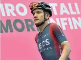  ?? (LaPresse) ?? Favorito L’ecuadorian­o Richard Carapaz della Ineos è il favorito del Giro, che ha già vinto nel ‘19