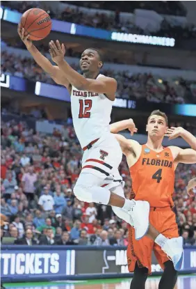  ?? TIM HEITMAN/USA TODAY SPORTS ?? Look for senior guard Keenan Evans to get the ball for No. 3 Texas Tech in big moments against No. 2 Purdue on Friday.