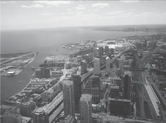  ?? BRENT LEWIN/BLOOMBERG ?? There is significan­t evidence for the unintended consequenc­es of higher density, mixed-land uses, or targeting investment­s in the costly urban core, Murtaza Haider and Stephen Moranis write. They cite research concluding that “ownership and rental...