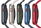  ??  ?? The Apple Watch Series 7 will be available in green, blue, starlight, midnight and PRODUCT(RED)