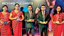  ??  ?? Ceylinco Life’s 2019 NASCO winners (from left) J. M. C. Bandara, K. D Inoka, M. Nishantha, S. Werapitiya and Shyamala Delwala.