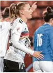  ?? Foto: dpa ?? Traf drei Mal für die DFB-ELF: Laura Freigang.