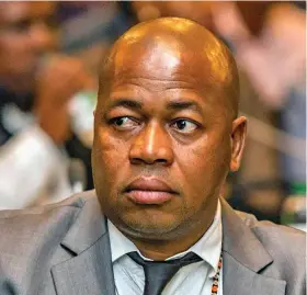  ?? Images /Gallo ?? Mzwandile Masina has resigned as Ekurhuleni councillor.