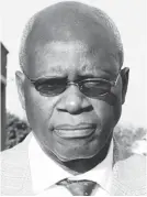  ??  ?? Minister Patrick Chinamasa