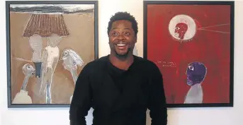  ?? / KABELO MOKOENA ?? Odysseus Shirindza is now a director at Gallery Momo in Rosebank after taking a short break from fashion.