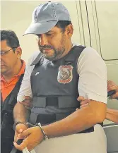  ?? ?? José Mariano Villalba Ayala, en 2010, cuando cayó en Paraguay. Tiene refugio en Argentina.