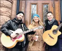  ?? CARLA MCKIE/SUBMITTED PHOTO ?? Although the Amanda Jackson Band didn’t win the 2018 CBC Searchligh­t competitio­n, band members were happy to make the Top 10. Shown from left in this file photo are Dale McKie, Amanda Jackson and Todd MacLean. Missing from the photo are Reggie Ballagh and Jon Rehder. For informatio­n on the band or to watch the video, go to www.amandajack­sonband. com.