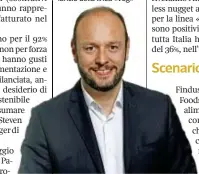  ??  ?? Il volto
Steven Libermann, general manager di Findus per l’italia, Paese scelto dall’azienda per il lancio della linea «veg»