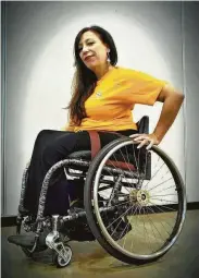  ?? John F. Hartman ?? Nondisable­d people feeling the blues of social distancing can lean on and learn from those with disabiliti­es, Maria R. Palacios says.