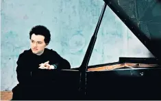  ??  ?? Emotionall­y disconnect­ed: Evgeny Kissin, a teenage prodigy, is now 47