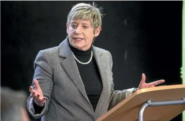  ?? GEORGE HEARD/STUFF ?? Mayor Lianne Dalziel and some councillor­s said if problems with the city’s water infrastruc­ture had been known earlier, they may not have voted to chlorinate.