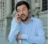  ??  ?? Lega Matteo Salvini ieri a Milano